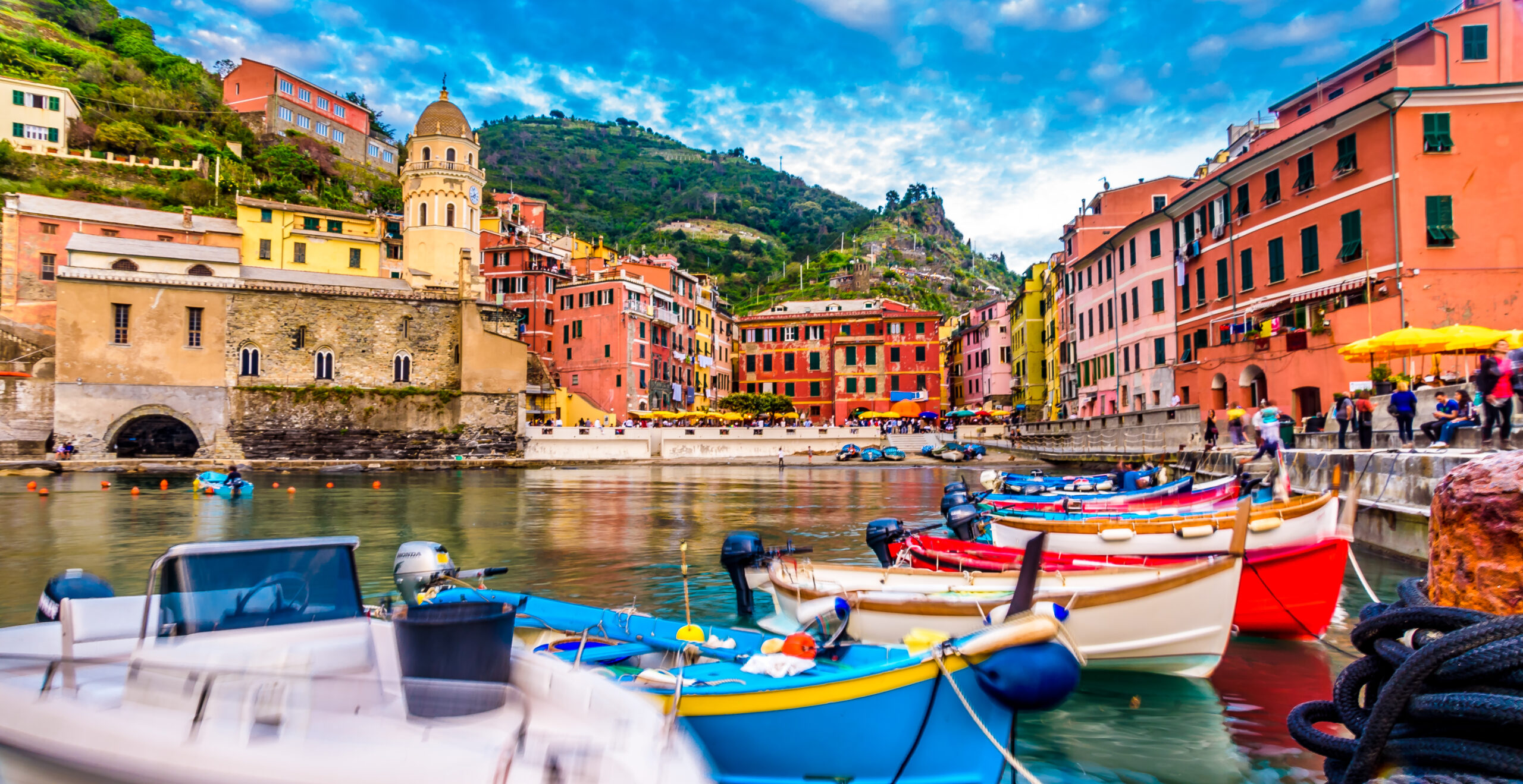 View,Of,Vernazza,Village,,Cinque,Terre,,Italy.,View,From,The Agence de voyage Ardèche
