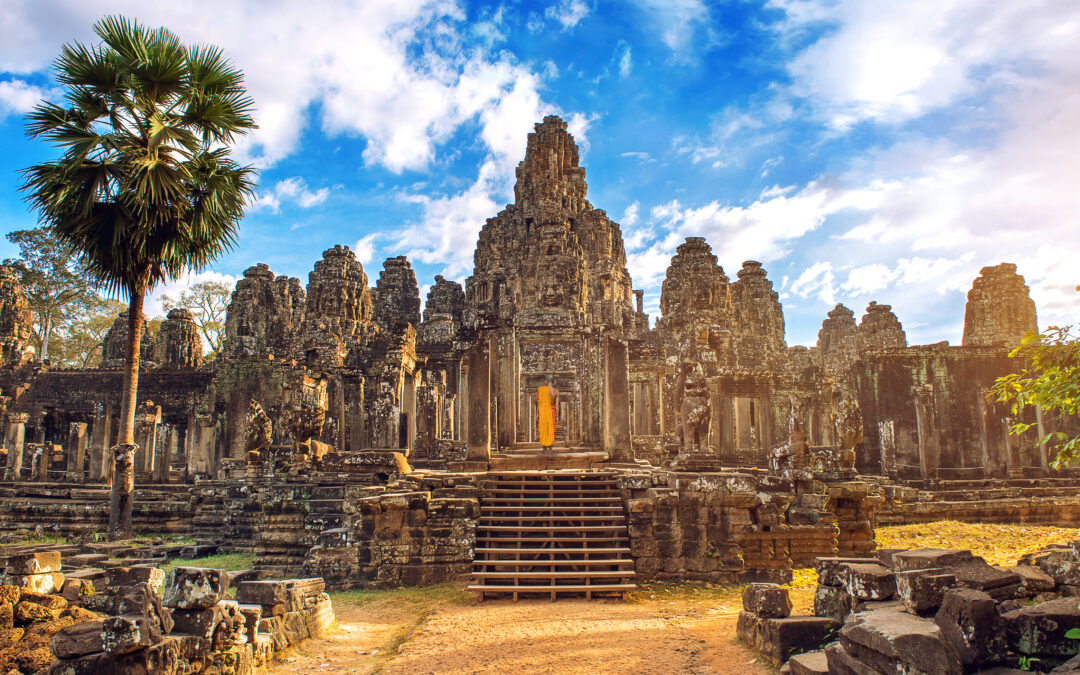 Cambodge & rizières en terrasses de Tu Le